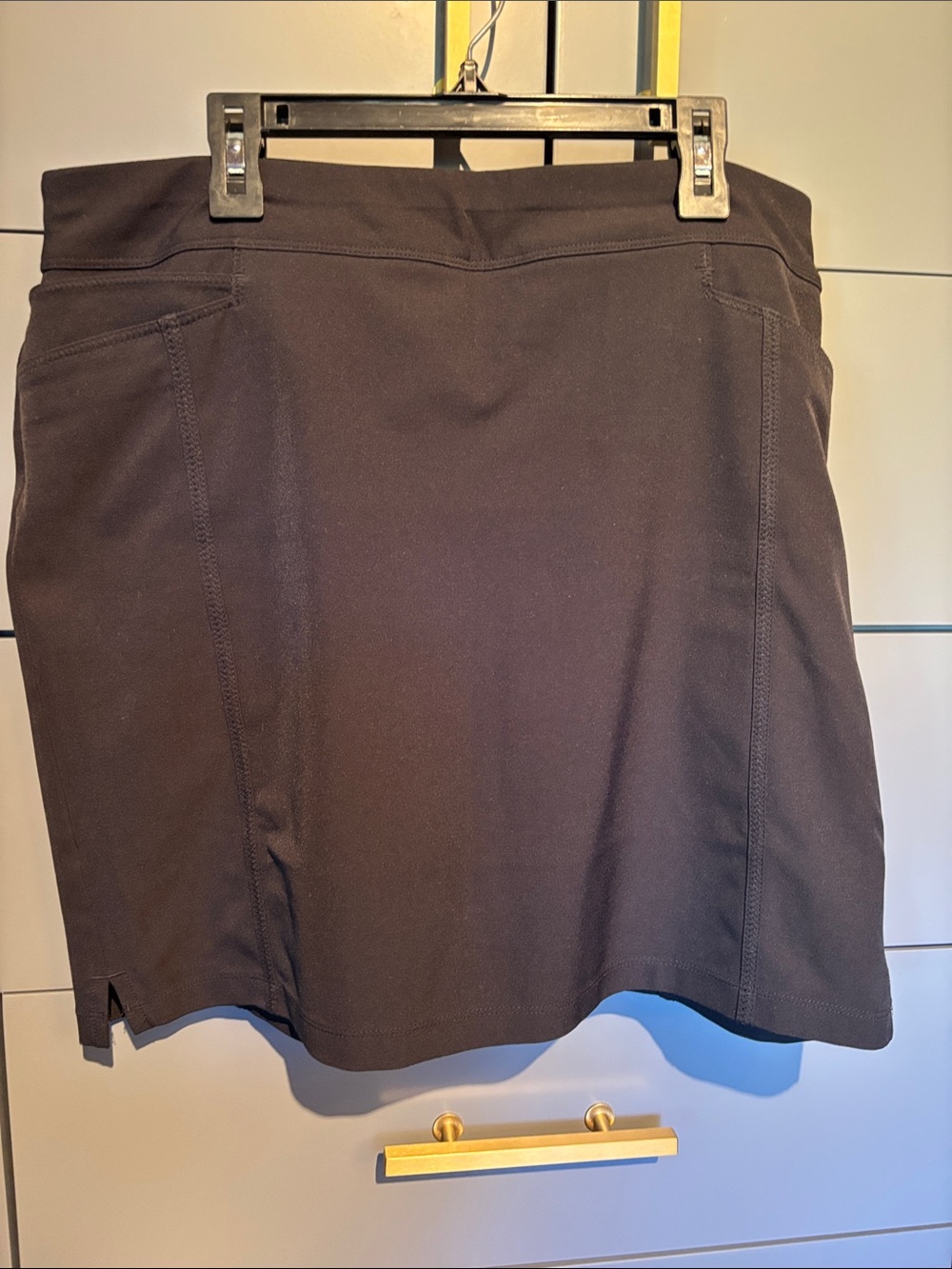 Adidas black skort size M
